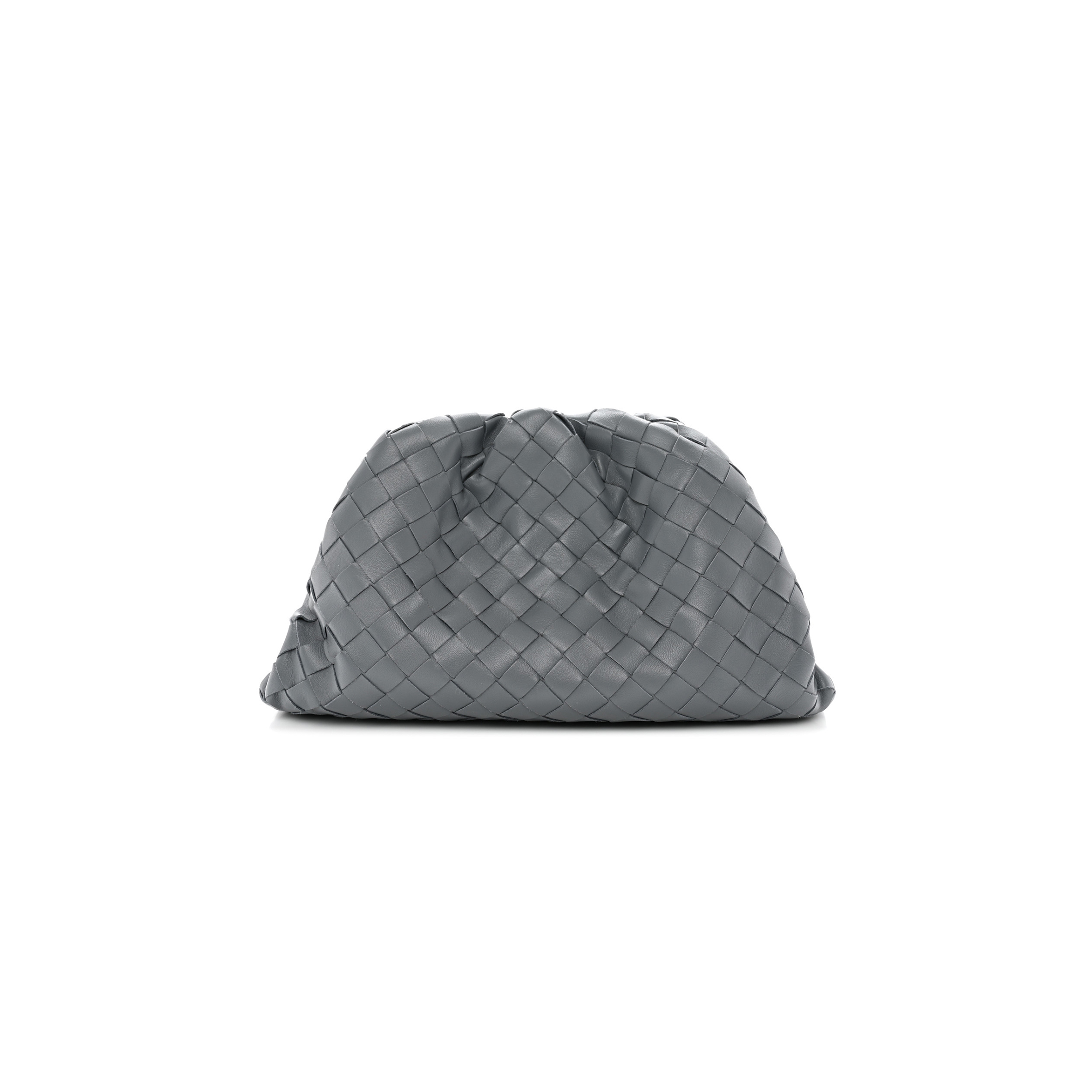 BOTTEGA VENETA NAPPA INTRECCIATO TEEN POUCH THUNDER (30*17*8cm) BOTTEGA VENETA NAPPA INTRECCIATO TEEN POUCH THUNDER (30*17*8cm)